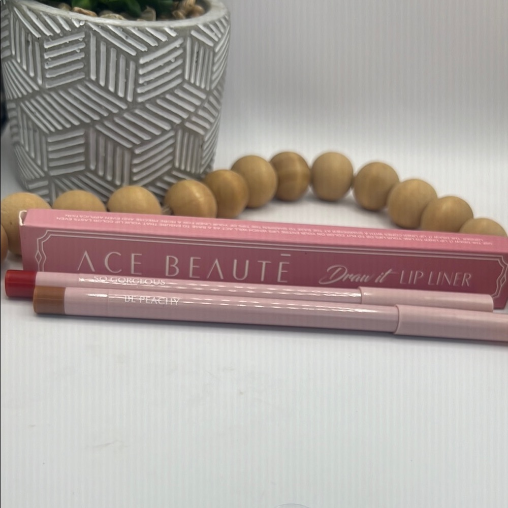Ace Beauté Draw It Lip Liner Duo - Be Peachy & So Gorgeous